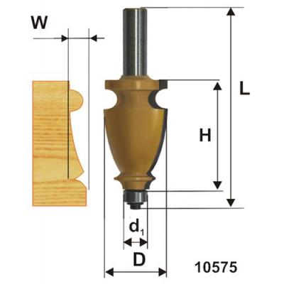 ФРЕЗА КРОМОЧНАЯ ФИГУРНАЯ Ф28,6Х41ММ ХВ 12ММ 10575
 ФРЕЗА КРОМОЧНАЯ ФИГУРНАЯ Ф28,6Х41ММ ХВ 12ММ 10575