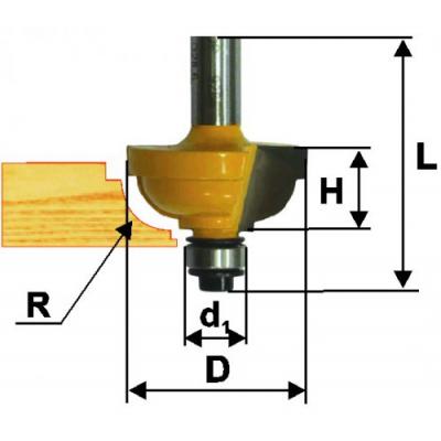 ФРЕЗА КРОМ. КАЛЕВОЧНАЯ Ф28,6Х14,3ММ R6,35ММ ХВ. 8, 46296
 ФРЕЗА КРОМ. КАЛЕВОЧНАЯ Ф28,6Х14,3ММ R6,35ММ ХВ. 8, 46296