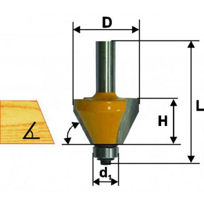 ФРЕЗА КРОМ. КОНУСНАЯ Ф19Х13ММ 15° ХВ. 8ММ, 46375
 ФРЕЗА КРОМ. КОНУСНАЯ Ф19Х13ММ 15° ХВ. 8ММ, 46375