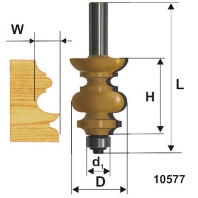 ФРЕЗА КРОМОЧНАЯ ФИГУРНАЯ Ф38,1Х38ММ ХВ 12ММ, 10577
 ФРЕЗА КРОМОЧНАЯ ФИГУРНАЯ Ф38,1Х38ММ ХВ 12ММ, 10577