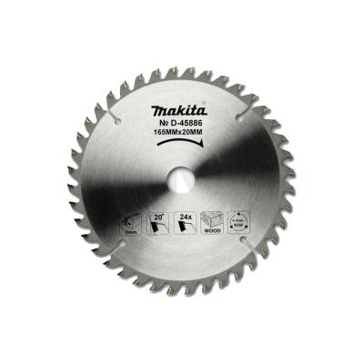Диск пильный для дисковой пилы 165х20x2,0 24T Standart по дереву, MAKITA, D-45886 (D-03333)
 Диск пильный для дисковой пилы 165х20x2,0 24T Standart по дереву, MAKITA, D-45886 (D-03333)