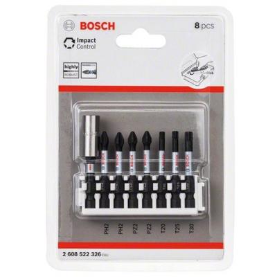Impact Control Ударные биты PH2 (-2-),PZ2 (-2-),T20,T25,T30 + магнитный держатель, BOSCH, 2608522326
 Impact Control Ударные биты PH2 (-2-),PZ2 (-2-),T20,T25,T30 + магнитный держатель, BOSCH, 2608522326