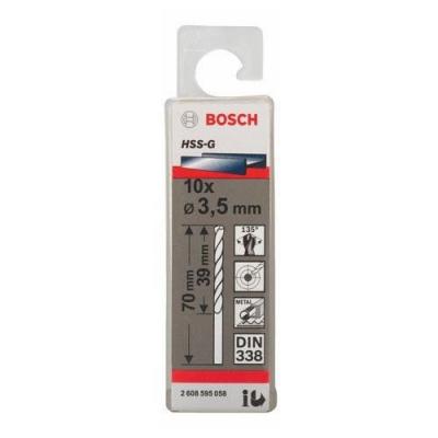 Сверло HSS-G STANDARD 35ММ по металлу (-10-), BOSCH, 2608595058
 Сверло HSS-G STANDARD 35ММ по металлу (-10-), BOSCH, 2608595058
