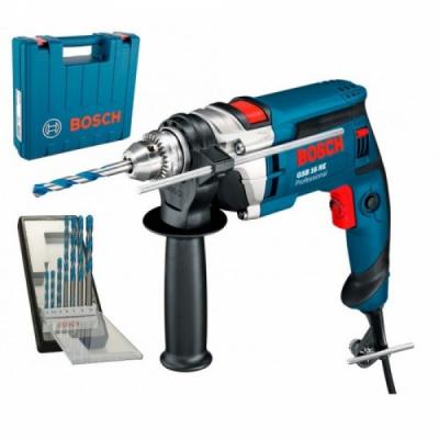 ����� ������� GSB 16 RE 750�� + ����� ����� MultiConstruction CYL-9, BOSCH, 0615990L2N
