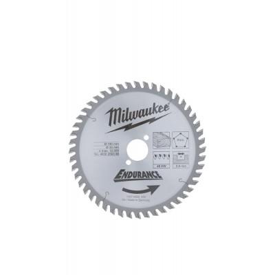 Диск пильный для циркулярок 190/30 Z48 дерево, MILWAUKEE, 4932256388 Диск пильный для циркулярок 190/30 Z48 дерево, MILWAUKEE, 4932256388