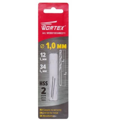 ������ �� ������� �/� 1.0�12�34 �� HSS, �������� �� 2-� �� WORTEX, WDB010034M2211