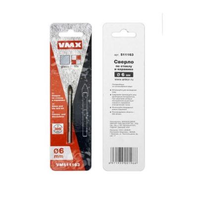 Сверло д/стекла и керамики 6, Энкор, 511163 Сверло д/стекла и керамики 6, Энкор, 511163