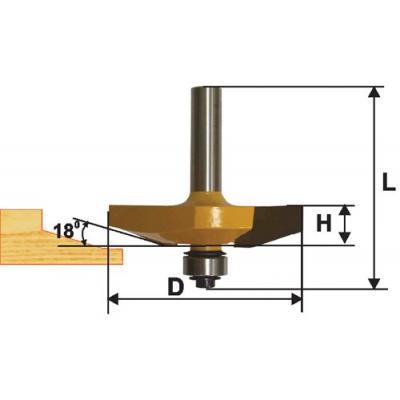 Фреза фигир горизонтальная ф83х19мм хв 12мм, Энкор, 9328 Фреза фигир горизонтальная ф83х19мм хв 12мм, Энкор, 9328