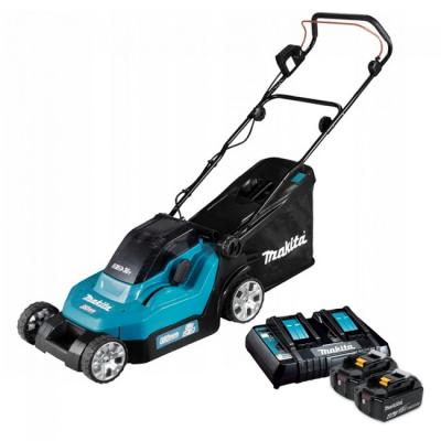 Аккумуляторная газонокосилка Makita DLM382PM2 (DLM 382 CM2) Аккумуляторная газонокосилка Makita DLM382PM2 (DLM 382 CM2)