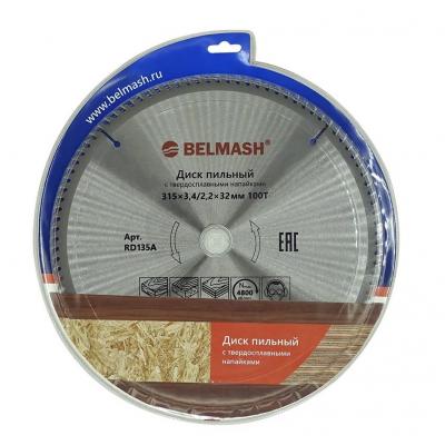 Диск пильный BELMASH 315x3,4/2,2x32/30,100T (RD135A) Диск пильный BELMASH 315x3,4/2,2x32/30,100T (RD135A)